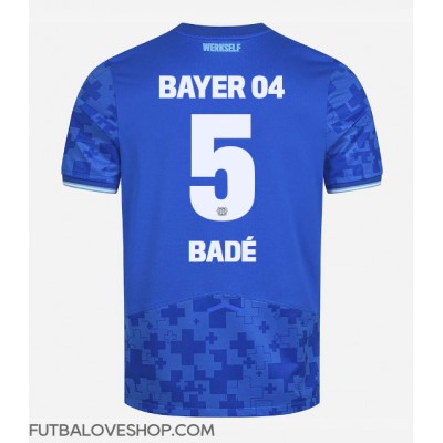 Dres Bayer Leverkusen Loic Bade #5 Tretina 2025-26 Krátky Rukáv Dres Bayer Leverkusen Loic Bade #5 Tretina 2025-26 Krátky Rukáv